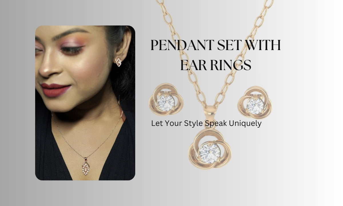 Pendant set with Earrings