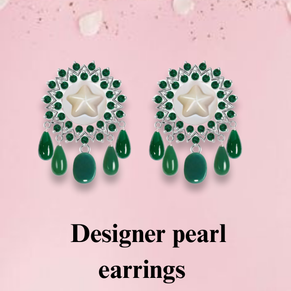 Designer Pearl earring